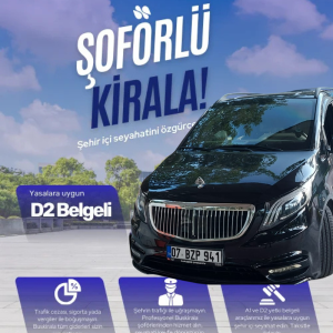 VIP Günlük Araç + Şoför Kiralama